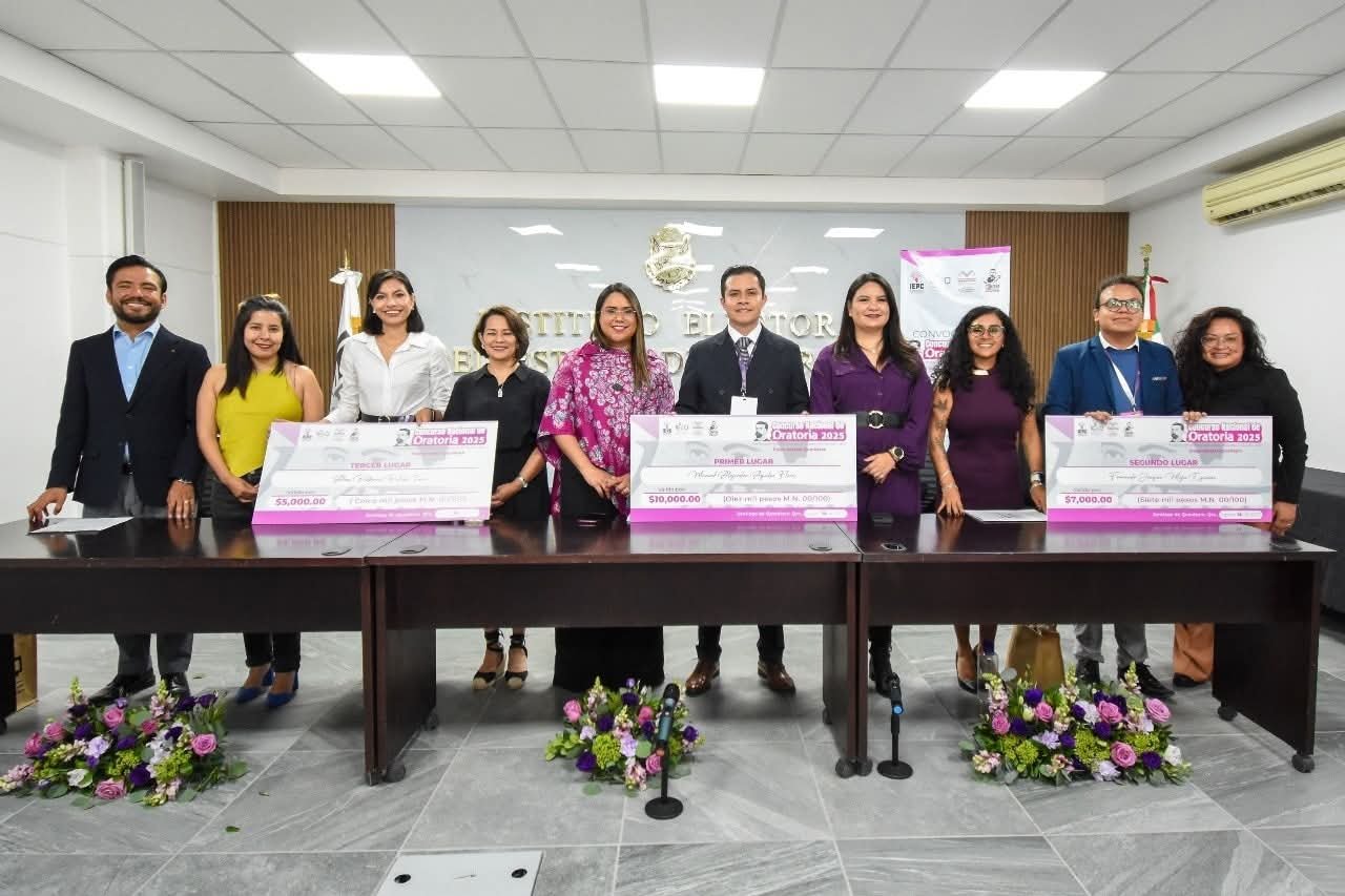 Premia IEEQ a jóvenes en etapa estatal del Concurso Nacional de ...